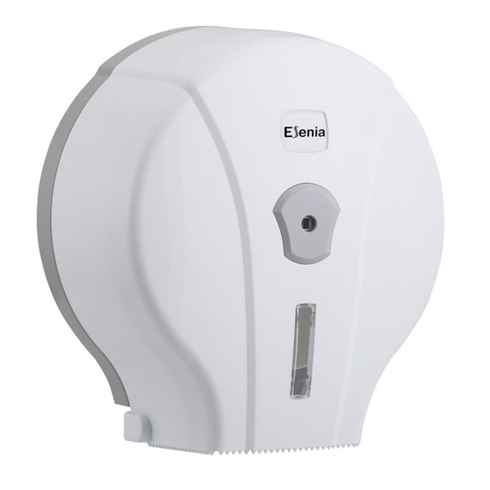 Dispenser hârtie igienică, Mini Jumbo, Esenia, ABS, alb