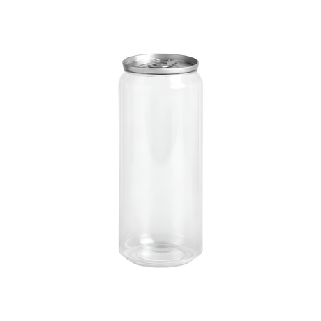 Doze transparente PET, capac din aluminiu pentru băuturi și deserturi