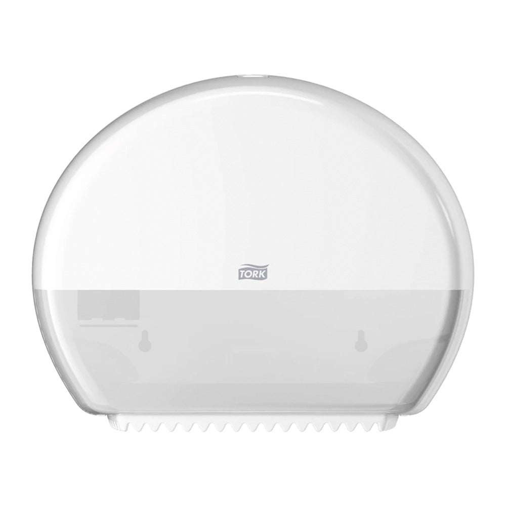 Dozator rolă hârtie igienică mini jumbo, Tork, alb, 555000
