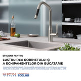 Ecolab Chromol, soluție pentru întreținerea produselor din inox, 500ml