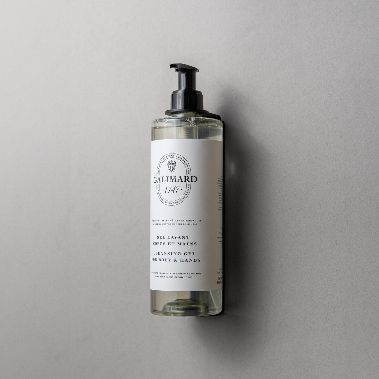 Galimard "1747" Cleansing Gel For Body & Hands Refillable Bottle (380 ml) ART NOUVEAU - 18pack