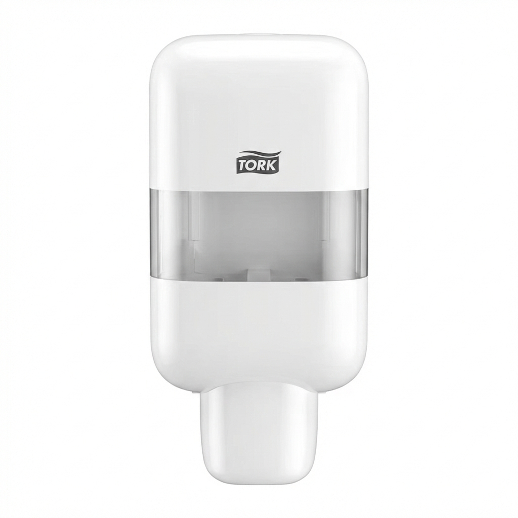 Dozator de săpun și dezinfectant, Tork S5 Mini, alb, 565208