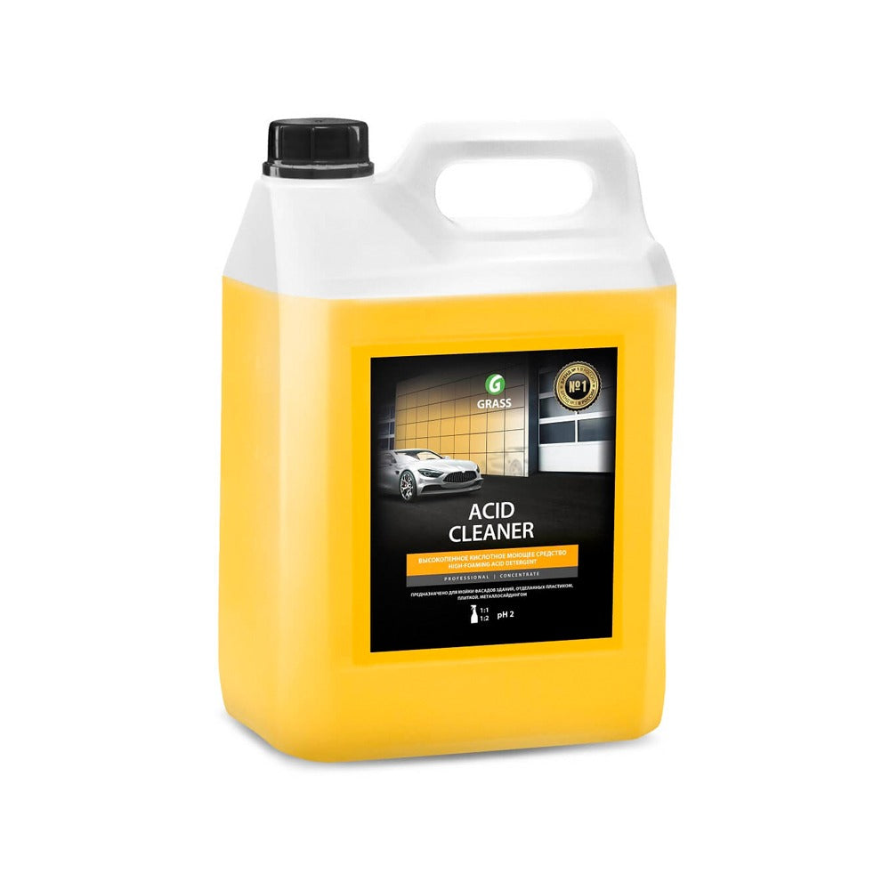 Detergent acid pentru curățat fațade clădiri, spumare intensă, Grass Acid Cleaner, 5,9kg