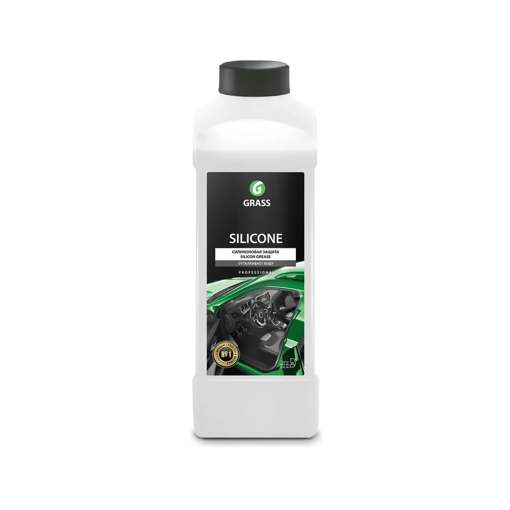 Soluție auto pentru întreținerea pieselor de cauciuc și plastic, Grass Silicone, 1L