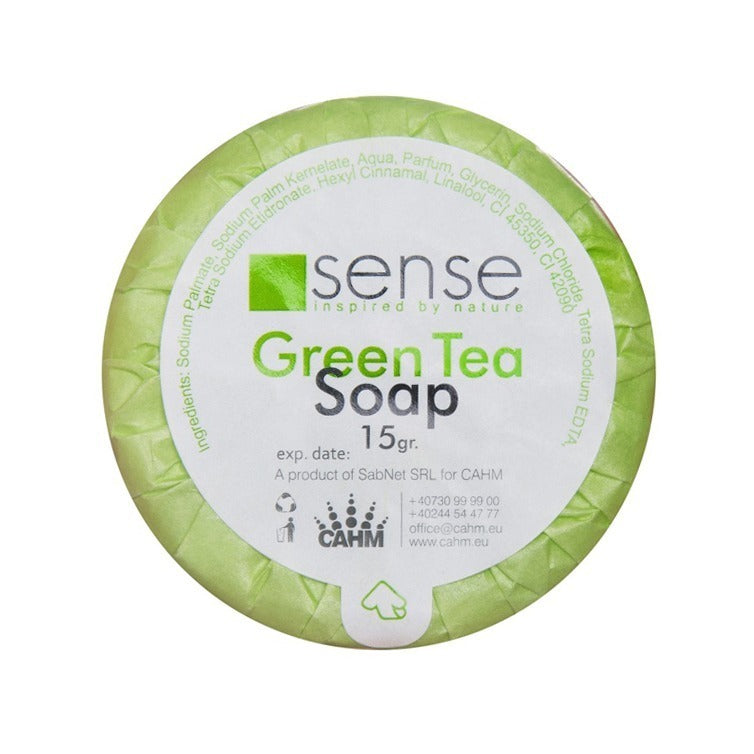Săpun hotelier, ceai verde, Sense Cosmetice Hotelier, 15gr