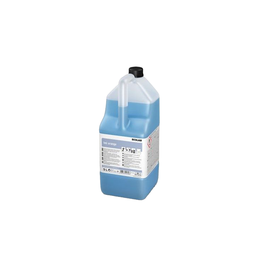 Imi Orange, Ecolab, 5 L, detergent universal puternic, pentru curățarea suprafețelor lavabile și a pardoselilor, fără amoniac