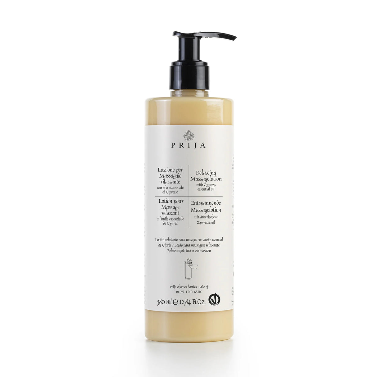 Loțiune relaxantă pentru masaj, Prija, 380ml
