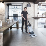 Echipament profesional vertical 3-în-1 pentru spălat, aspirat și uscat pardoseli în spații înguste, 310 m²/h, 3500 Pa, 800 W, 2100 RPM