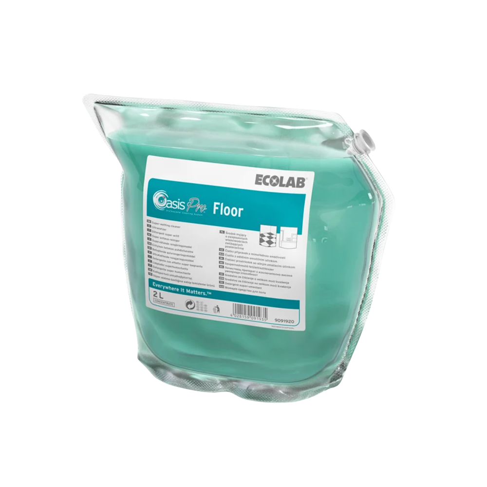 Oasis Pro Floor, Ecolab, 2 L, detergent pentru pardoseli lucioase