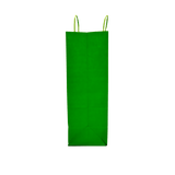 Sacoșă din hârtie, verde, mâner tip șnur, 25x11x32cm