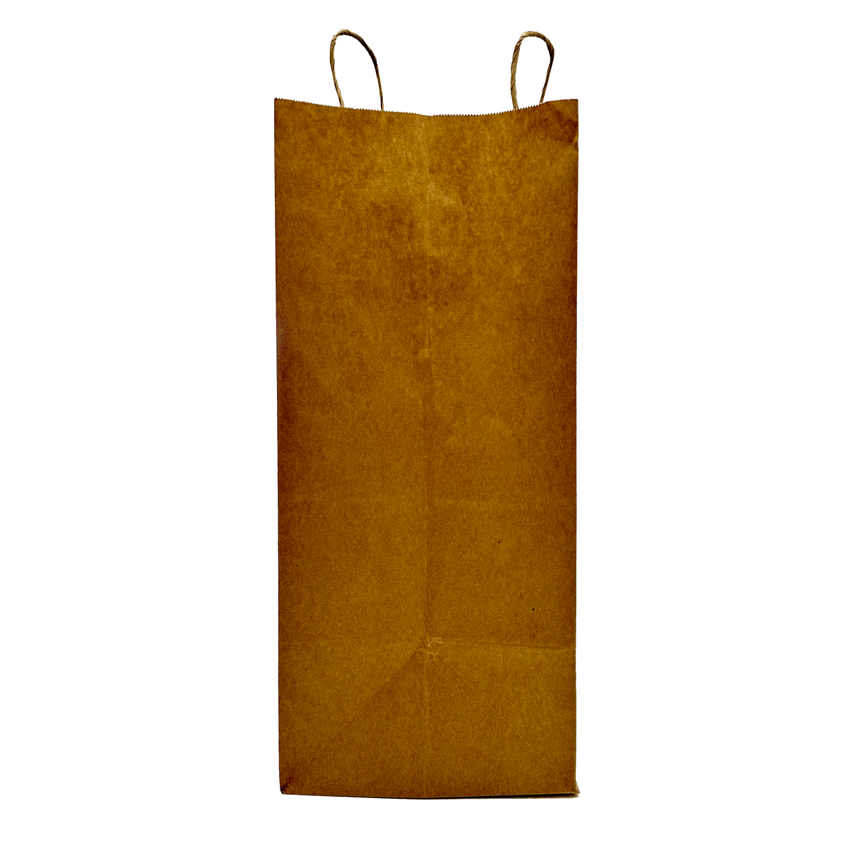 Sacoșă din hârtie, kraft natur, mâner tip șnur, 31x17x39cm