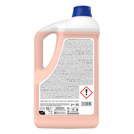 Detergent concentrat pardoseli, Sanitec Igienic Floor, piersică, 5L