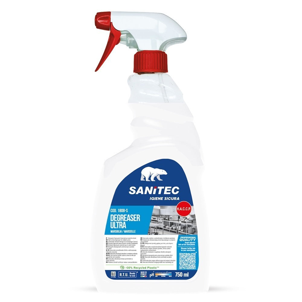 Degresant universal, Sanitec Sgrassatore Ultra Degreaser, marsilia, 750ml