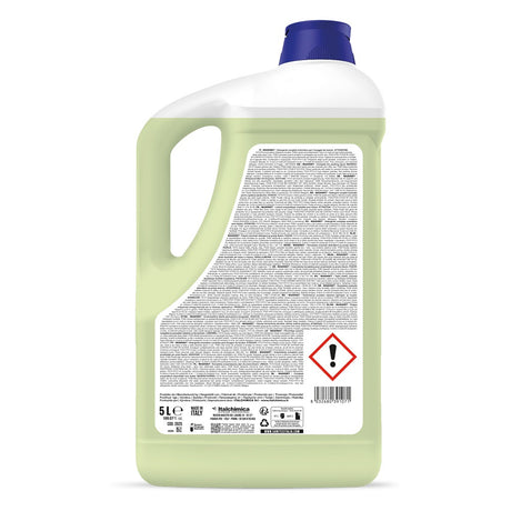 Detergent de rufe universal enzimatic, Sanitec WashDet BluOrchid, cu parfum de mosc alb, 5L