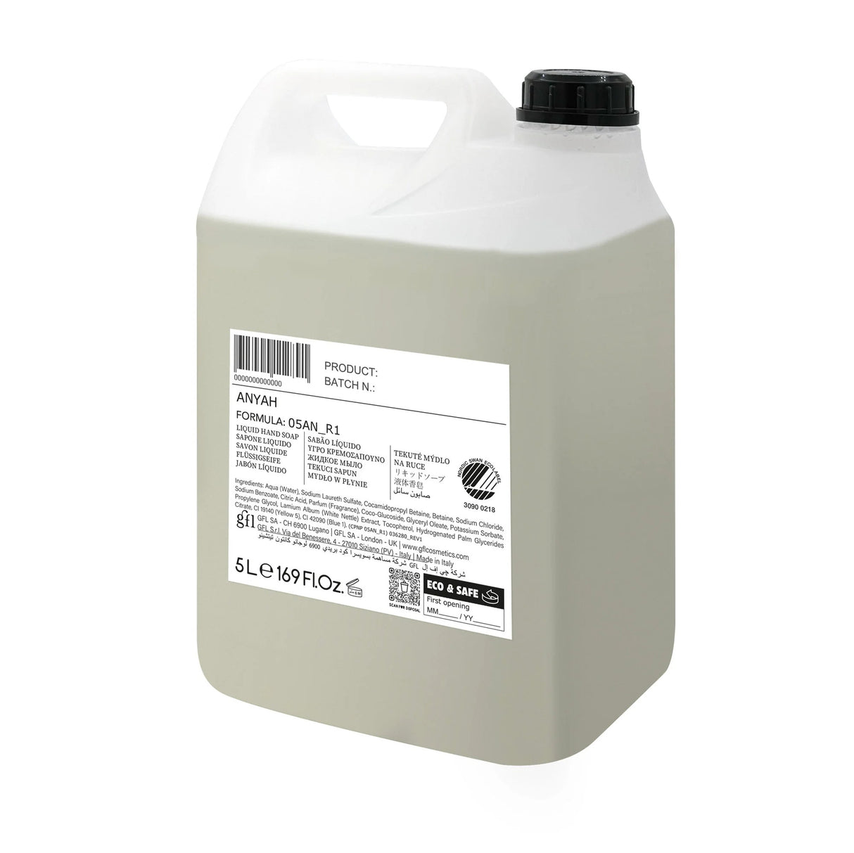 Săpun lichid, cu urzică, Anyah, 5L