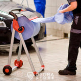 Rolă hârtie industrială ultra-rezistentă, Tork Servoil Blue, 2 straturi, 340m, 130070