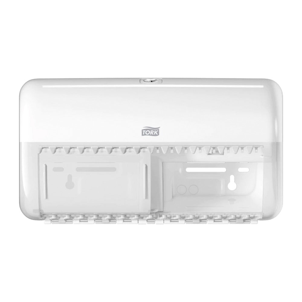 Dispenser hârtie igienică, Tork, alb, 557000