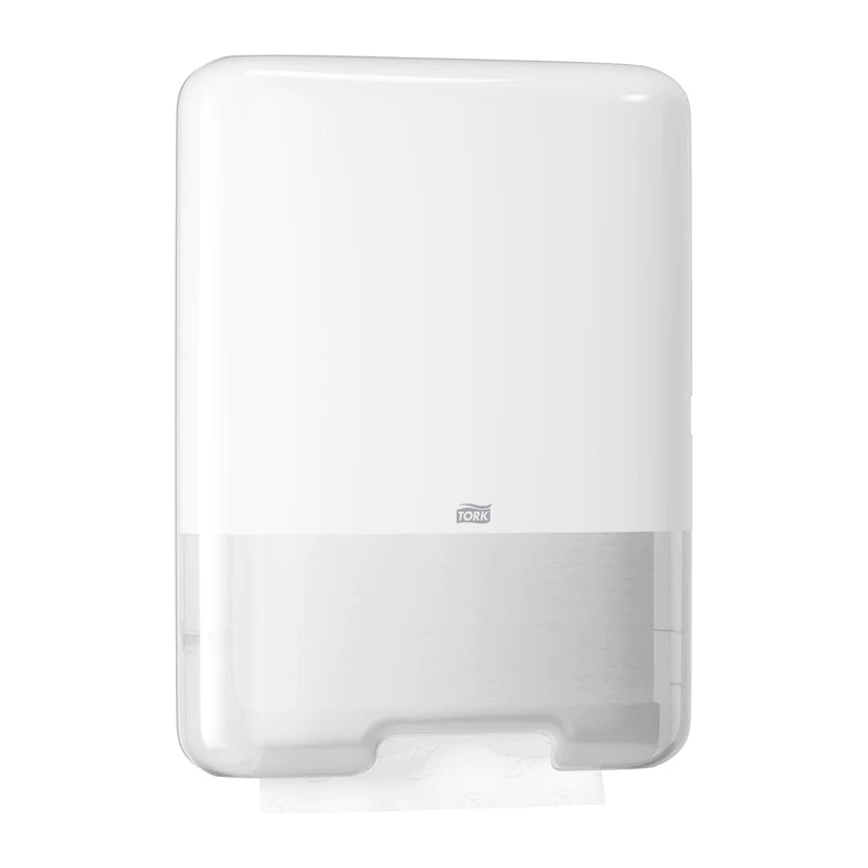 Dozator prosoape pentru mâini, Tork Singlefold Mini, alb, 553000