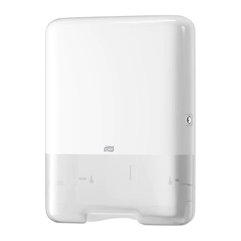 Dozator prosoape pentru mâini, Tork Singlefold Mini, alb, 553000