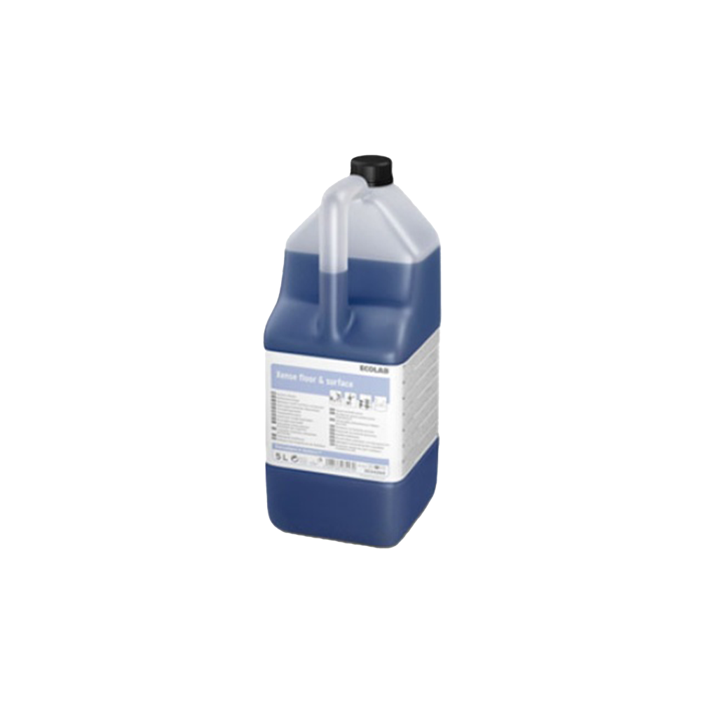 Xense Floor & Surface, Ecolab, 5 L, detergent concentrat fără clătire pentru curățarea zilnică a suprafețelor dure și pardoselilor lavabile