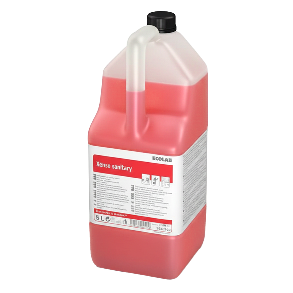Xense Sanitary, Ecolab, detergent sanitar acid pentru curățarea zilnică a suprafețelor sanitare, parfurmat