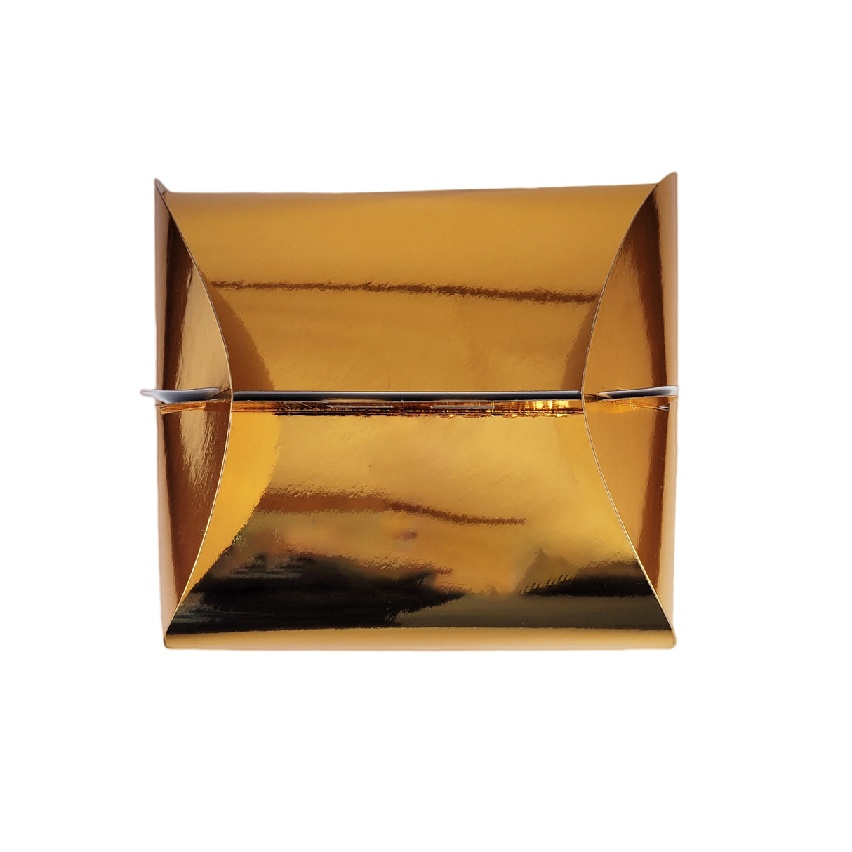 Cutie pentru tort, aurie, 25x25cm