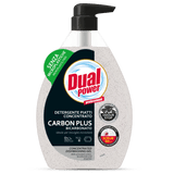 Detergent de vase, Dual Power Carbon Plus Bicarbonato, 600ml