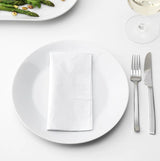 Servetele Mank Tissue, crem, 33x33 cm, pliat in 8, ecologice, biodegradabile, (100buc/set)