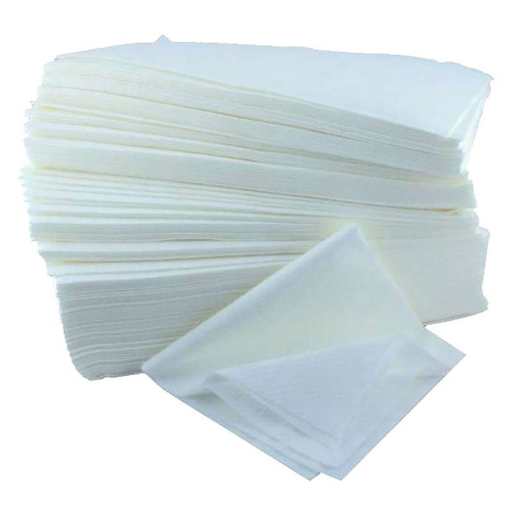 Prosop hartie aerata, alb, pentru par, 45x70cm, (50buc/set)