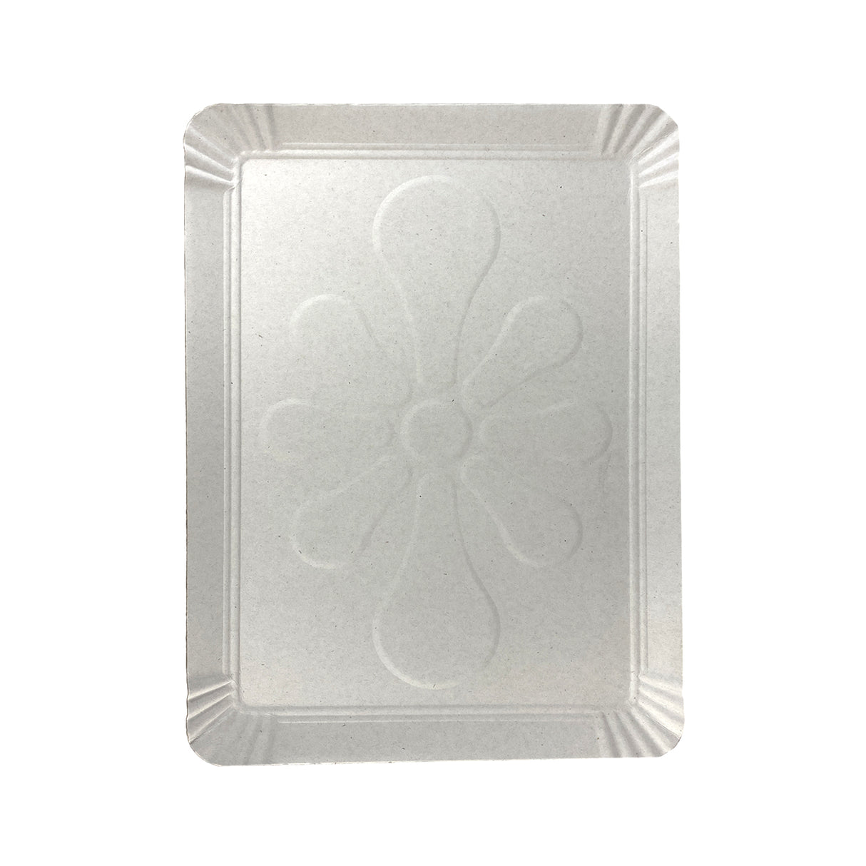 Tăviță pentru prăjituri, din carton, T12, alb, 34,5 x 24,5 cm, (100 buc/set)