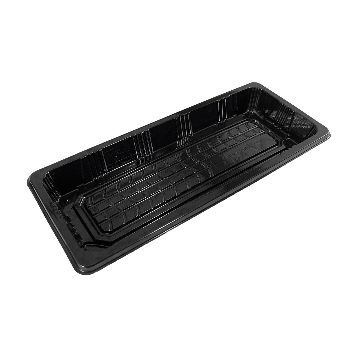 Caserola pentru sushi cu capac transparent, 22x9 cm, (100 buc/set)