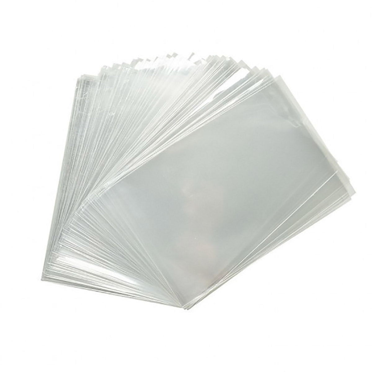 Pungi vidat alimente, netede, 15x25cm, 100 buc/set, 90 microni