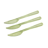 Cutit cristal, verde, (25buc/set)