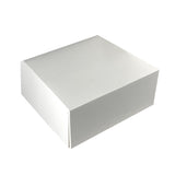 Cutie pentru prăjituri, BLANC, cu capac atașat, 18x18x8 cm