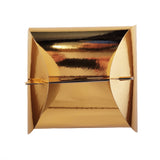 Cutie pentru tort, aurie, 20x20x12.5cm