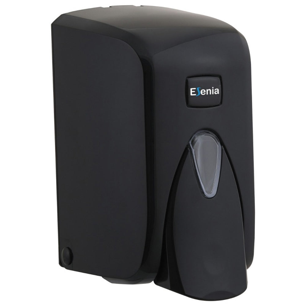 Dozator săpun lichid, Esenia, ABS, negru, 500 ml