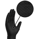 Manusi unica folosinta negre Ideall Grip, masura XXL, (50buc/set)