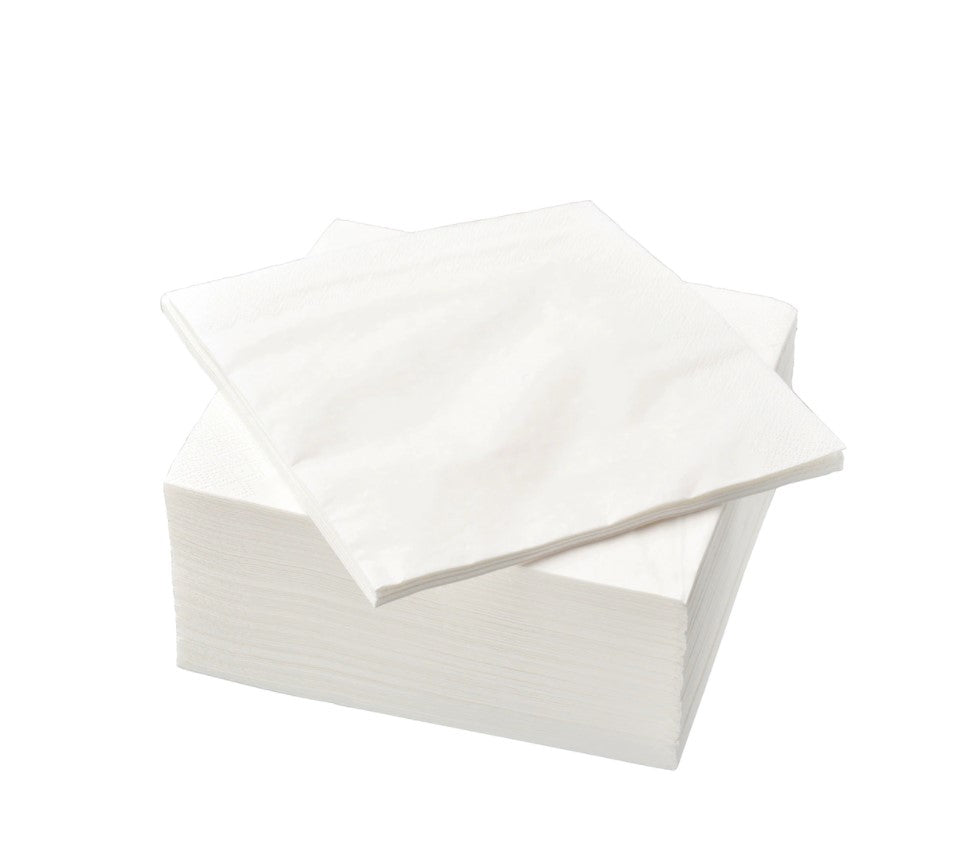 Servetele Mank Tissue, crem, 33x33 cm, pliat in 8, ecologice, biodegradabile, (100buc/set)