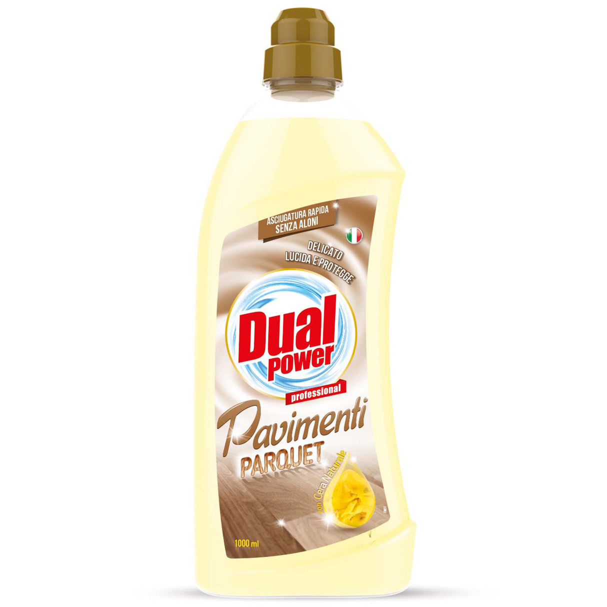 Detergent profesional parchet, Dual Power, 1 L