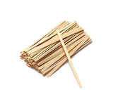 Bețe pentru cafea din lemn, ambalate individual, 14cm, (200 buc/set)