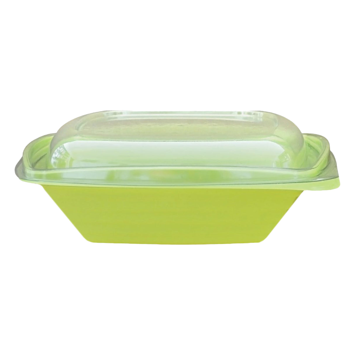Caserolă cu capac transparent, verde, 1000cc, 50 bucăți/ set