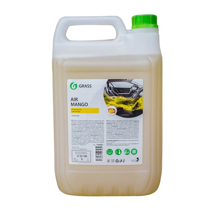 Parfum auto concentrat cu aroma mango, Air Mango, Grass, 5L
