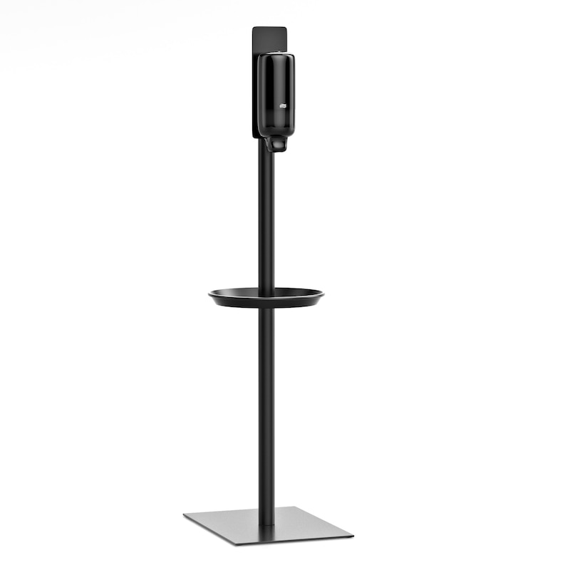 Tork Stativ pentru Igienă Dezinfectant pentru Mâini Negru