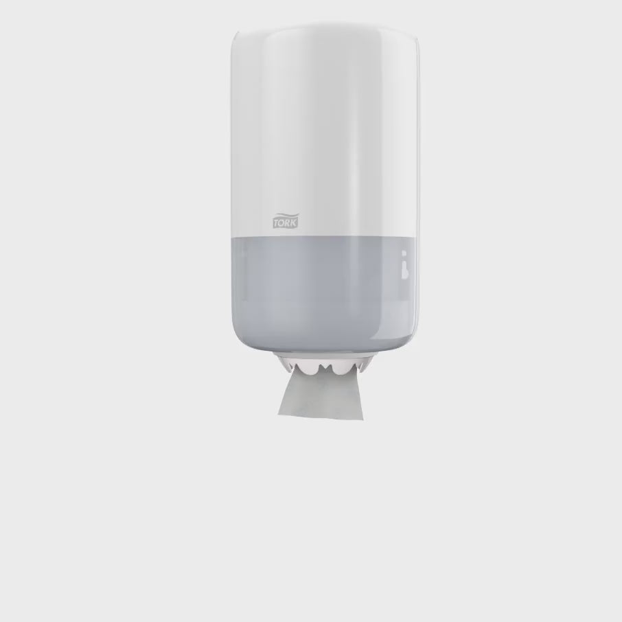 Tork Mini Dozator cu Derulare Centrală Alb M1