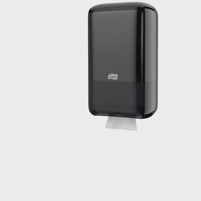 Tork Dozator de Hârtie Igienică Pliată Negru T3